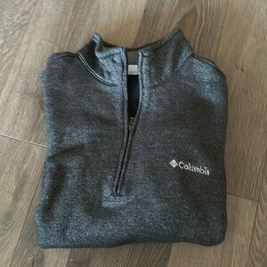Columbia Men’s 1/4 zip, black